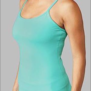 Lululemon turquoise power Y tank
